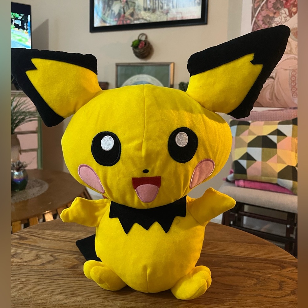 16” Pichu Pikachu Pokemon Plush Plushie Stuffed Animal
